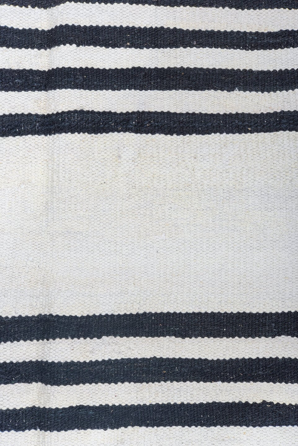 13' x 19' one-of-a-kind handmade vintage Kilim oversize rug. Color palette: ivory, black