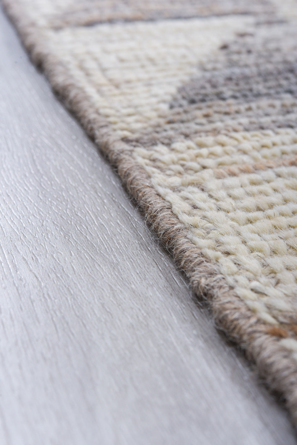 10' x 14' one-of-a-kind handmade vintage Kilim large size rug. Color palette: ivory, gray, taupe, beige, slate