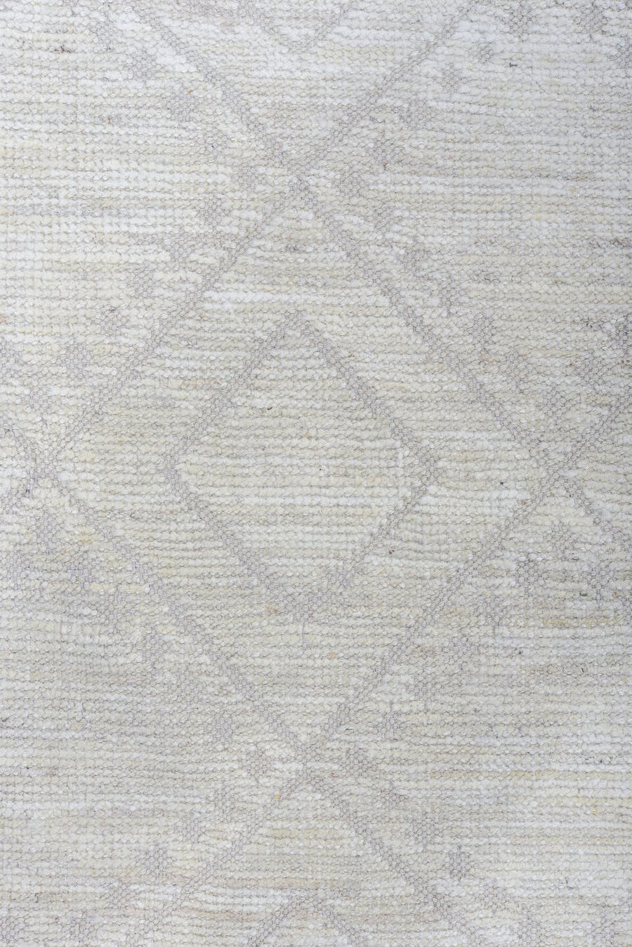 8' x 10' one-of-a-kind handmade vintage Tulu large size rug. Color palette: ivory, cream, taupe, beige, sand, gray