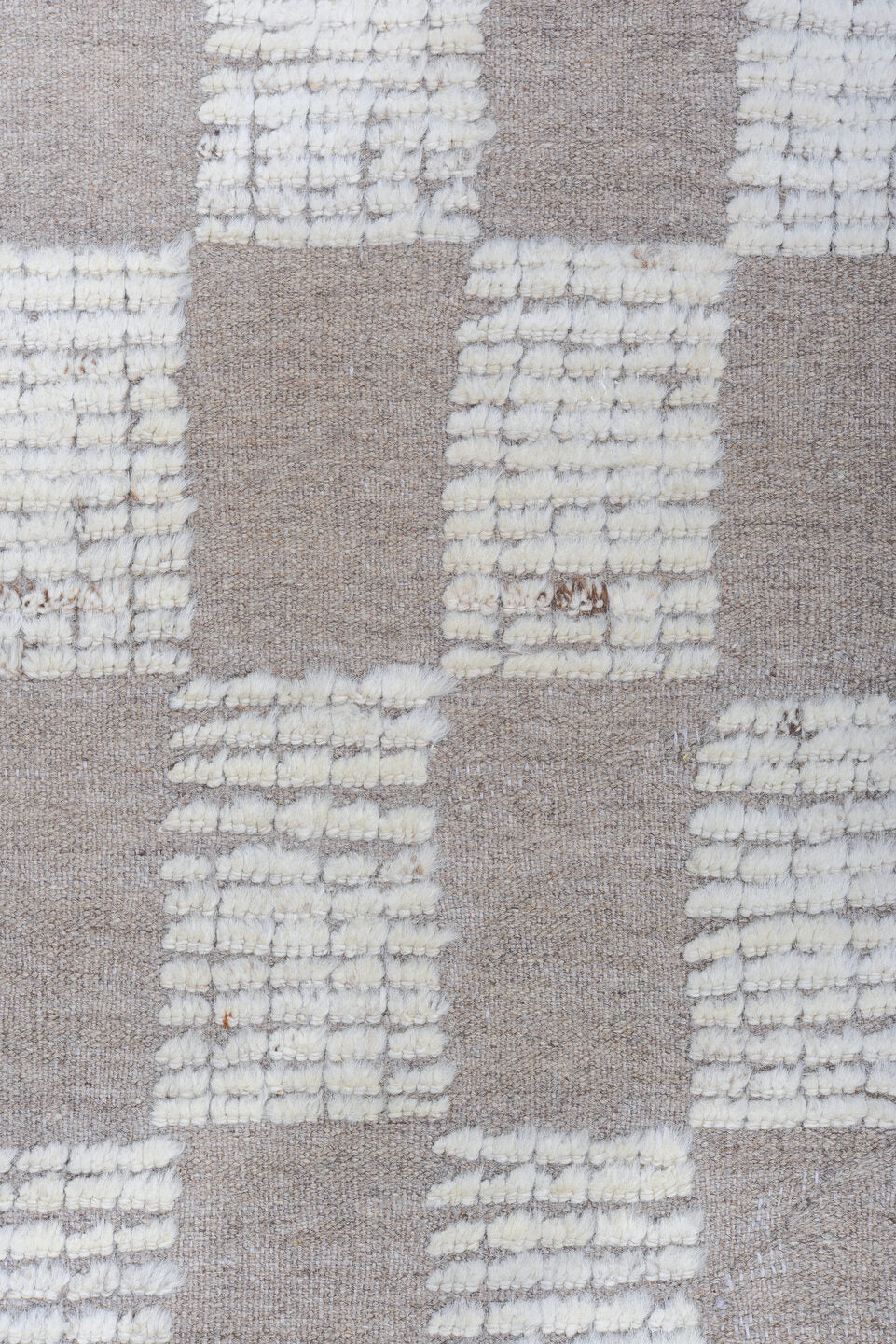 10' x 12' one-of-a-kind handmade vintage Tulu large size rug. Color palette: black, dark gray, dim gray, gainsboro, gray