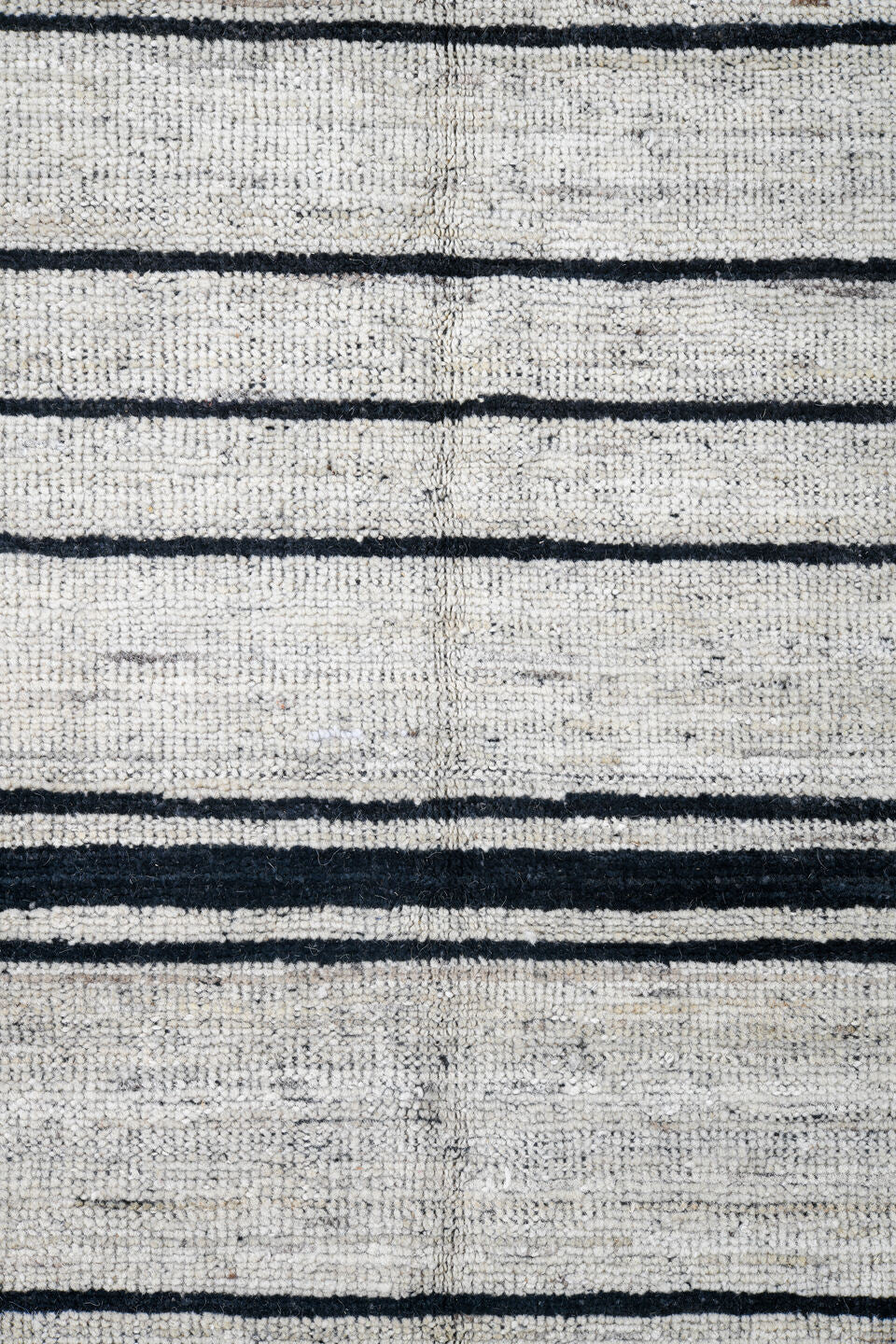 13' x 19' one-of-a-kind handmade vintage Tulu oversize rug. Color palette: ivory, charcoal, teal, taupe, gray, black, beige