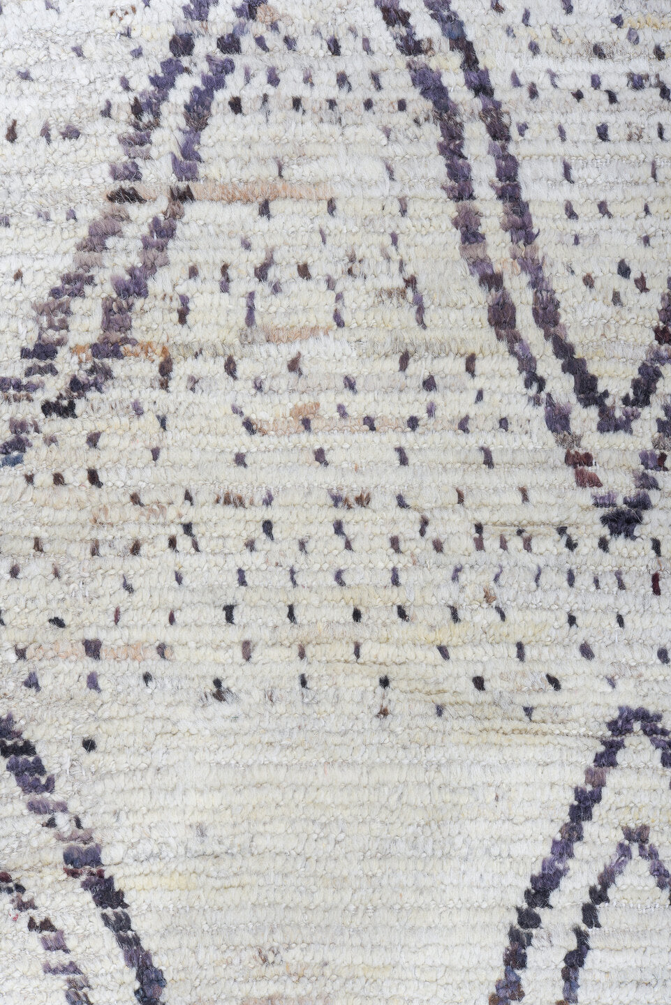 10' x 13' one-of-a-kind handmade vintage Tulu large size rug. Color palette: dark gray, gainsboro, gray, light gray