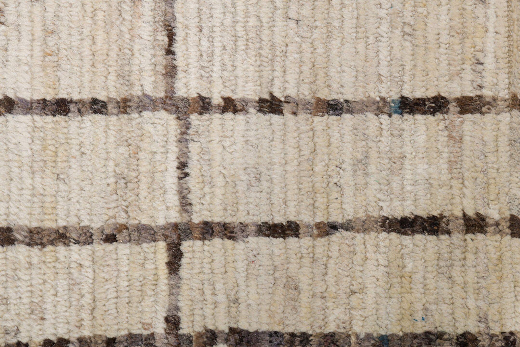 10' x 14' one-of-a-kind handmade vintage Tulu large size rug. Color palette: black, brown, dark gray, gainsboro, gray