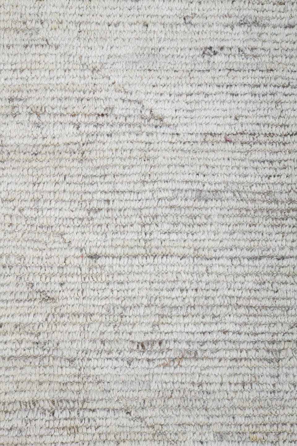9' x 11' one-of-a-kind handmade vintage Tulu large size rug. Color palette: ivory, cream, taupe, beige, light gray, gray