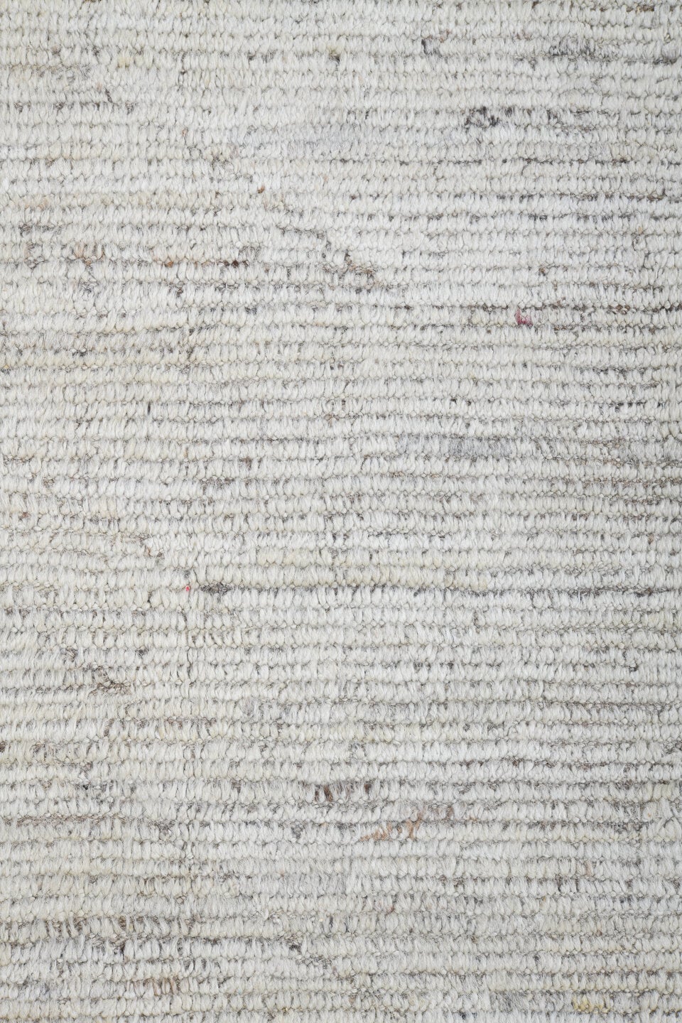 9' x 11' one-of-a-kind handmade vintage Tulu large size rug. Color palette: ivory, cream, taupe, beige, light gray, gray