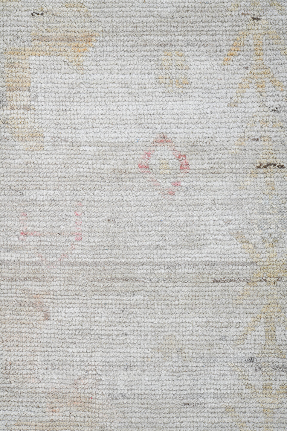 13' x 19' one-of-a-kind handmade vintage Tulu oversize rug. Color palette: black, blue, brown, dark gray, gray, light gray