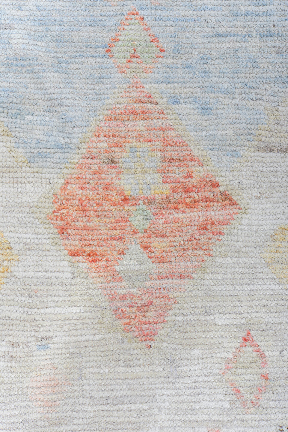 10' x 13' one-of-a-kind handmade vintage Tulu large size rug. Color palette: dark gray, gainsboro, gray, light gray