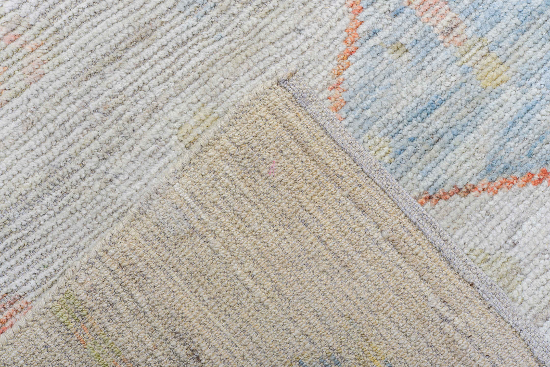 10' x 13' one-of-a-kind handmade vintage Tulu large size rug. Color palette: dark gray, gainsboro, gray, light gray