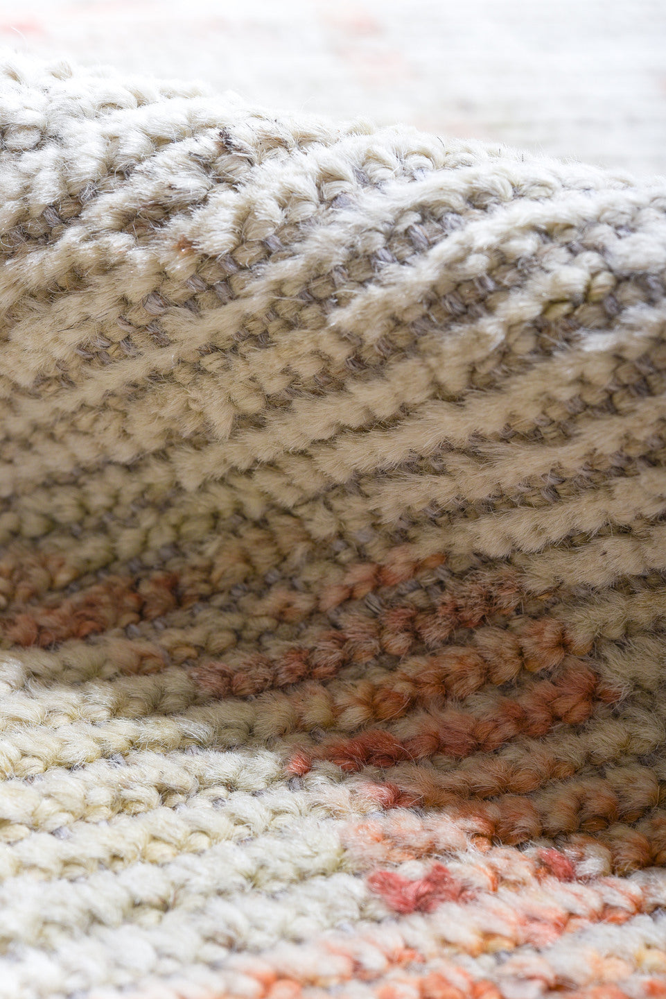 10' x 13' one-of-a-kind handmade vintage Tulu large size rug. Color palette: dark gray, gainsboro, gray, light gray