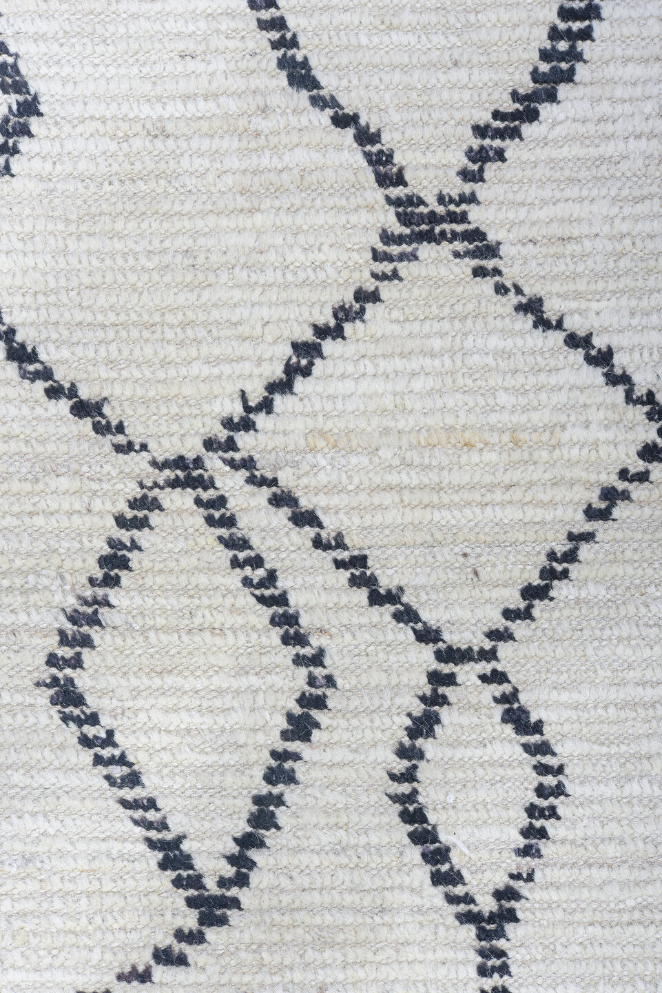 9' x 11' one-of-a-kind handmade vintage Tulu large size rug. Color palette: blue, dark gray, gainsboro, gray, light blue