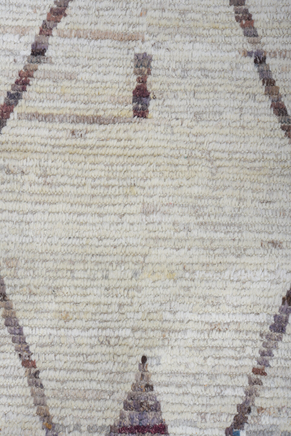 10' x 13' one-of-a-kind handmade vintage Tulu large size rug. Color palette: blue, dark gray, gainsboro, gray, light gray