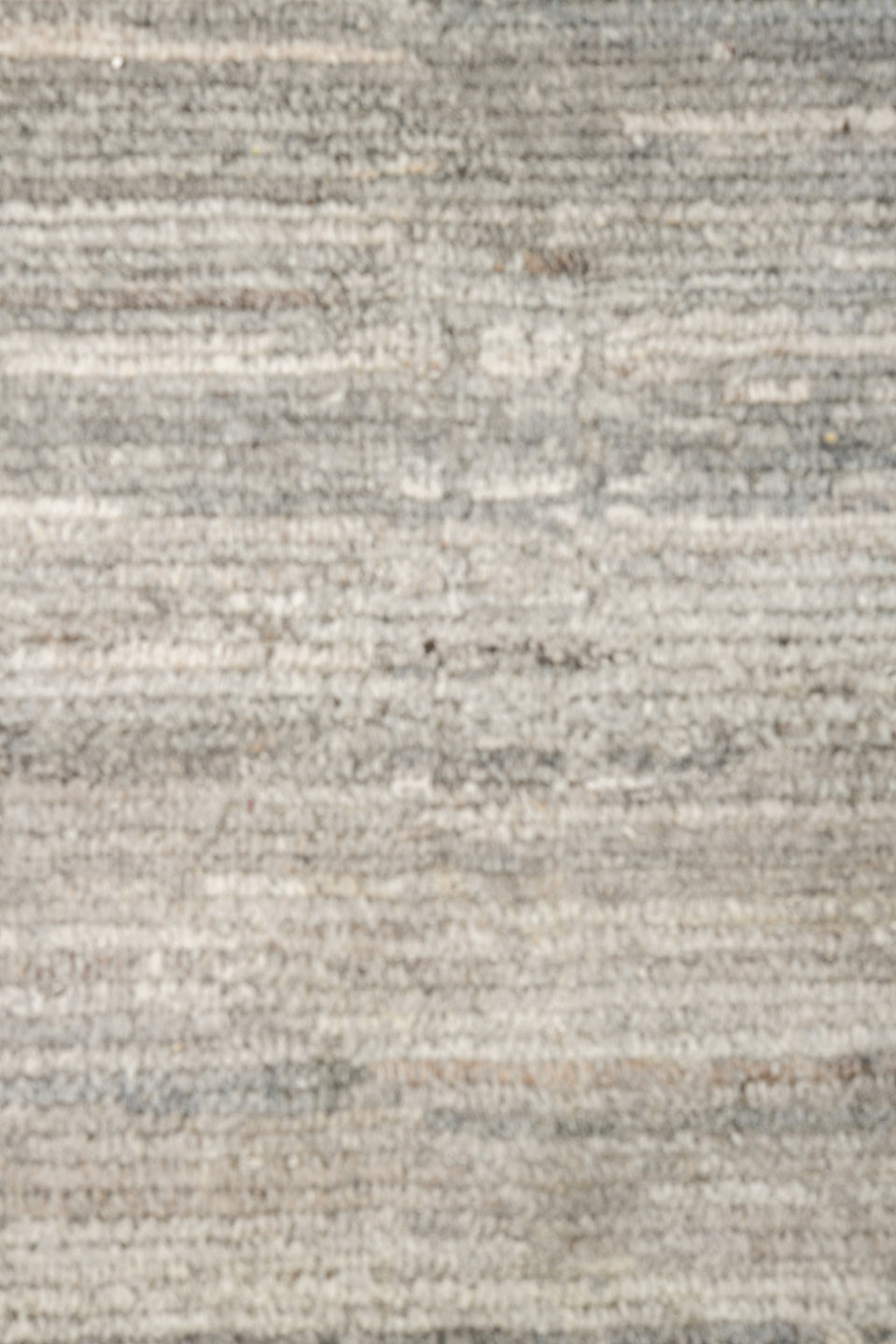 9' x 12' one-of-a-kind handmade vintage Tulu large size rug. Color palette: black, gray, light gray, off-white, pink