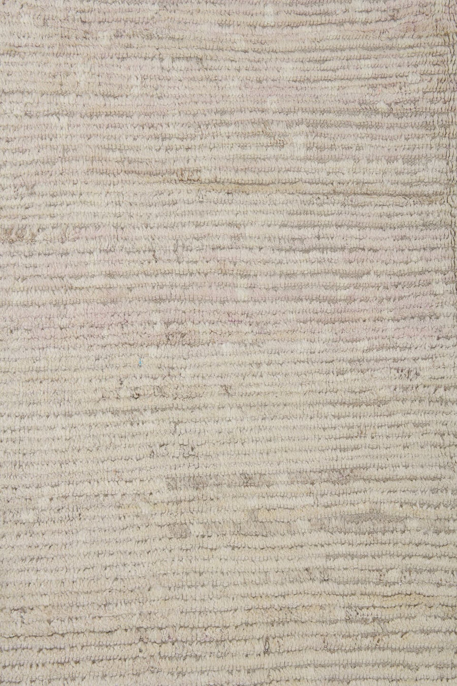 10' x 12' one-of-a-kind handmade vintage Tulu large size rug. Color palette: ivory, taupe, cream, beige, light gray, gray