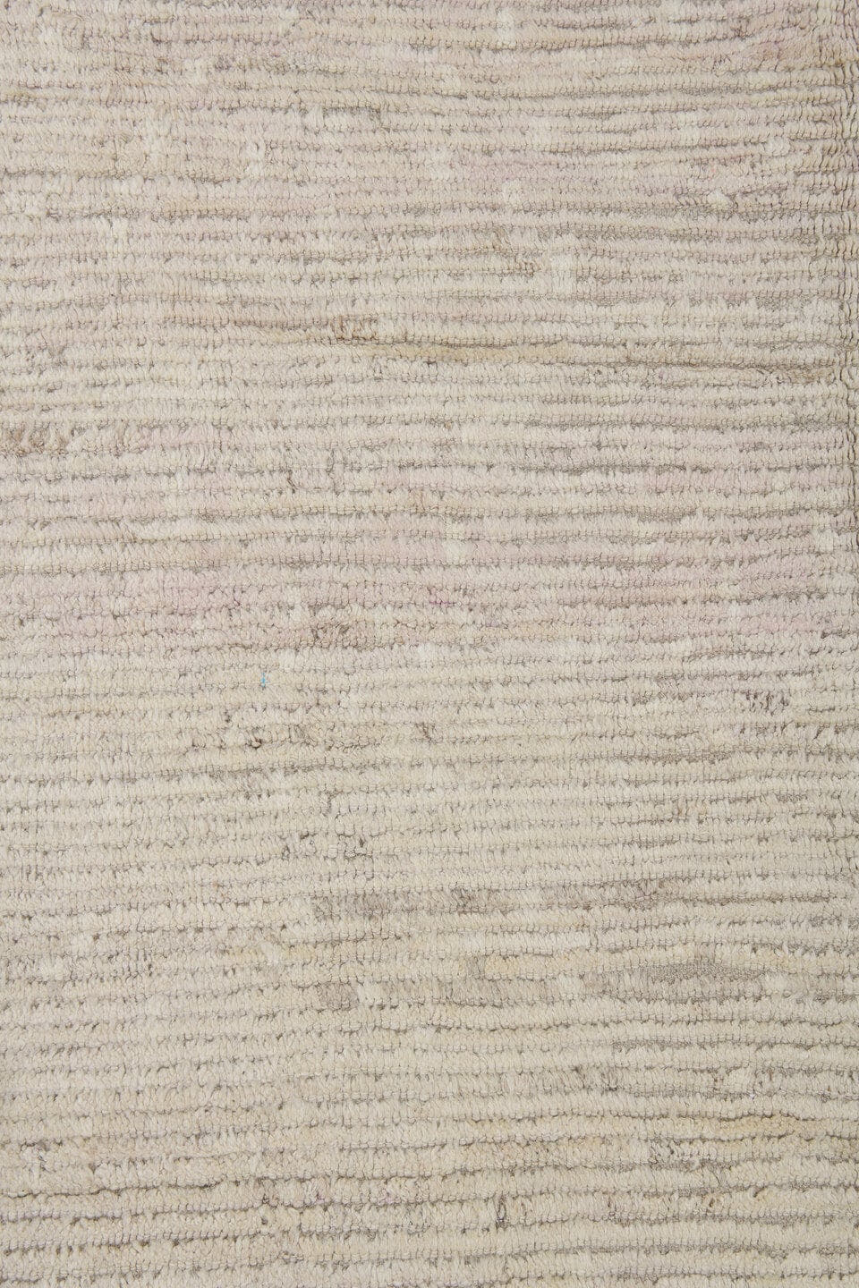 10' x 12' one-of-a-kind handmade vintage Tulu large size rug. Color palette: ivory, taupe, cream, beige, light gray, gray