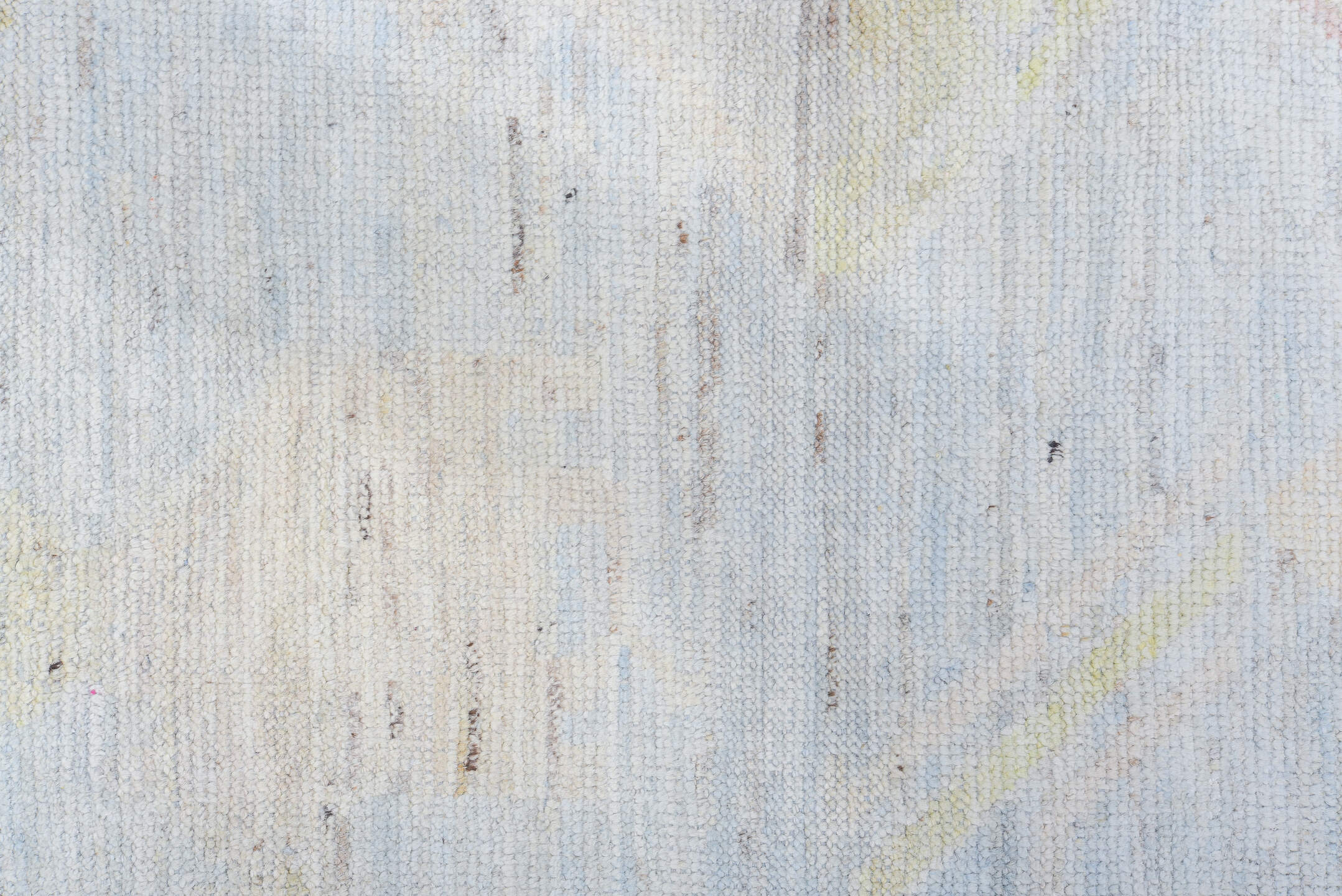 10' x 13' one-of-a-kind handmade vintage Tulu large size rug. Color palette: black, blue, brown, dark gray, gray, light blue