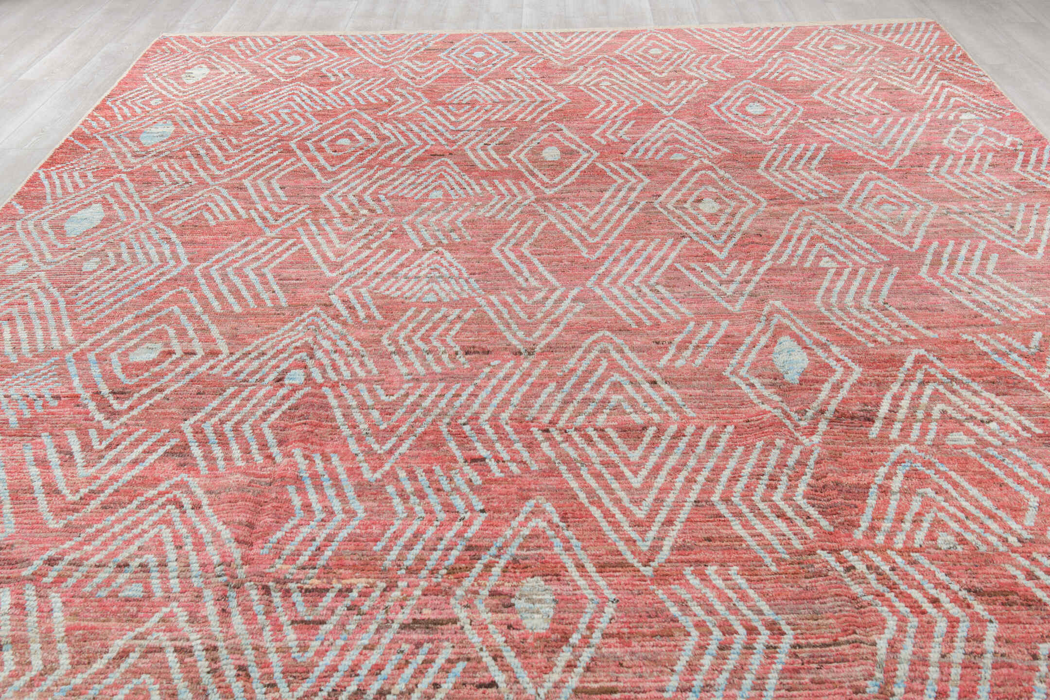 10' x 14' one-of-a-kind handmade vintage Tulu large size rug. Color palette: brown, dark gray, dim gray, gray, indian red