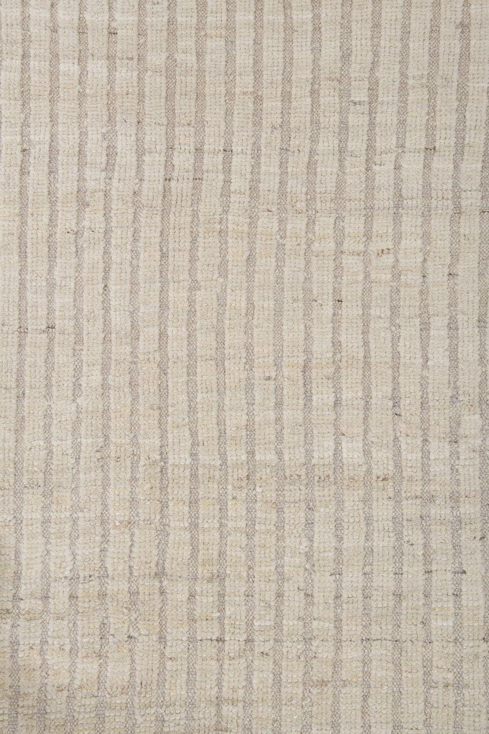 7' x 11' one-of-a-kind handmade vintage Tulu large size rug. Color palette: ivory, cream, beige, taupe, gray