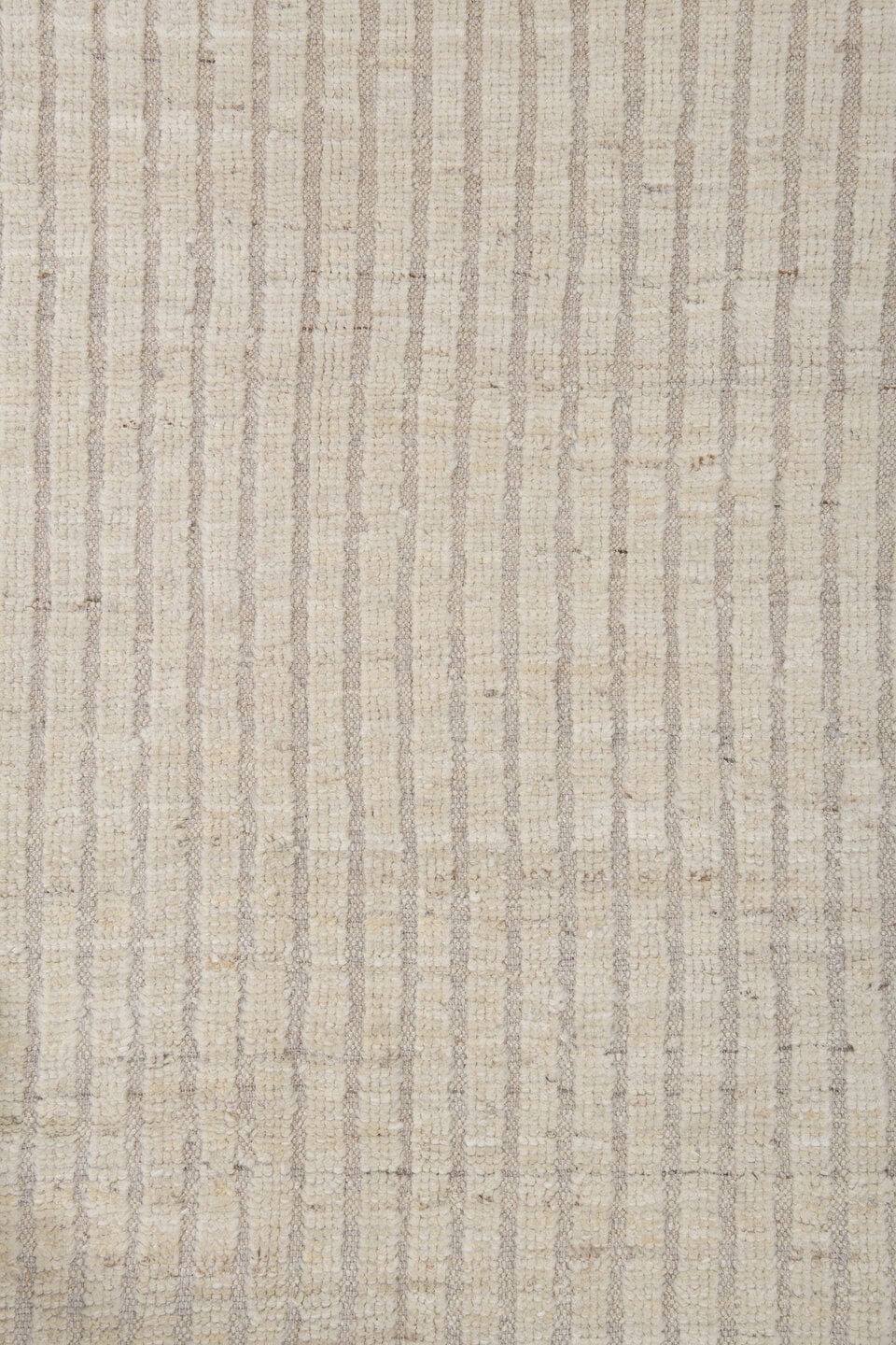 7' x 11' one-of-a-kind handmade vintage Tulu large size rug. Color palette: ivory, cream, beige, taupe, gray