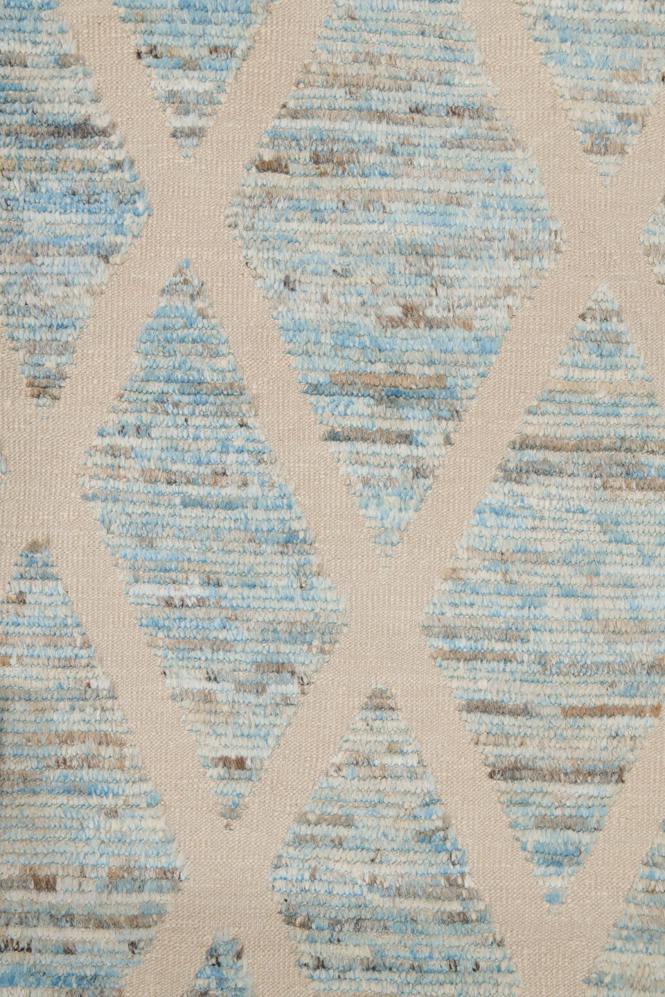 6' x 10' one-of-a-kind handmade vintage Tulu large size rug. Color palette: dark gray, gainsboro, gray, light gray