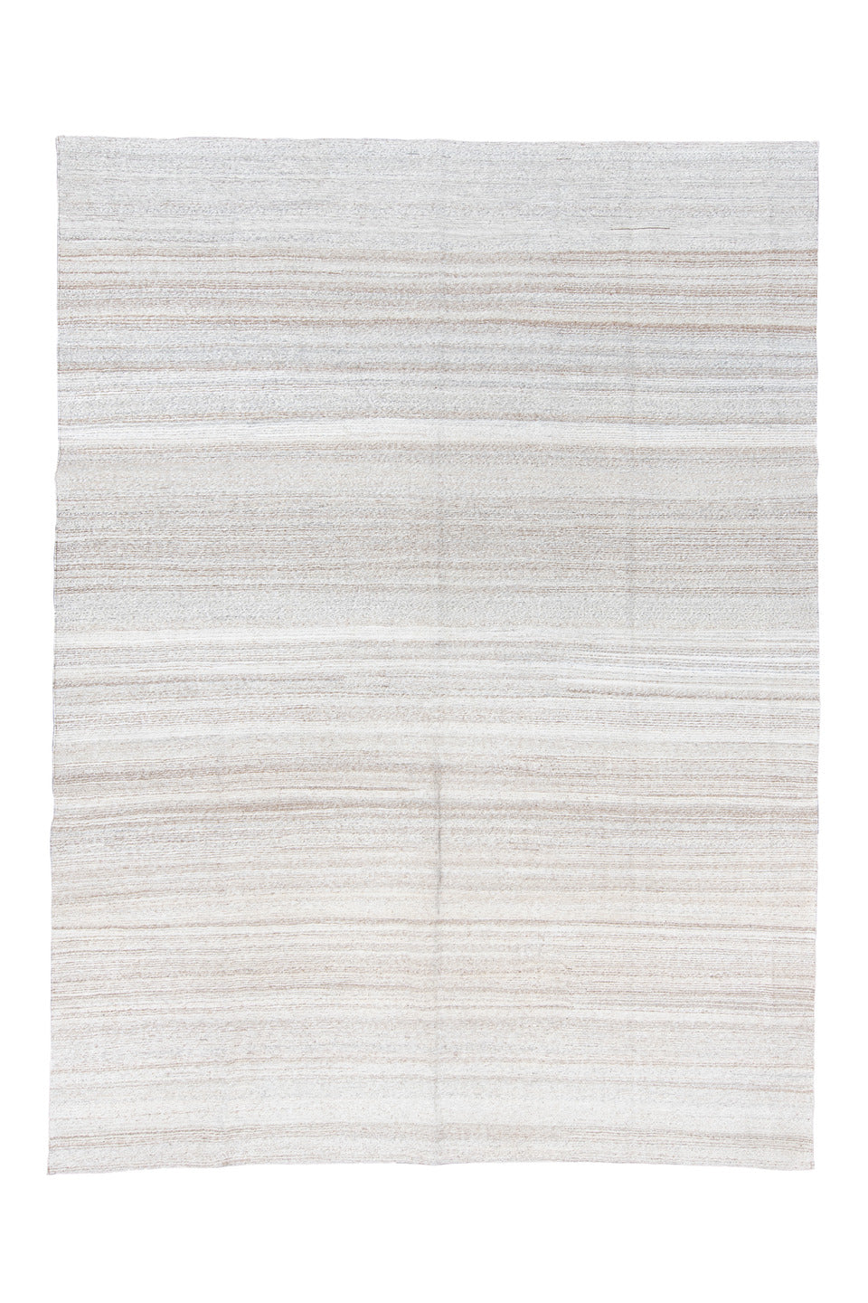 8' x 12' one-of-a-kind handmade vintage Kilim large size rug. Color palette: black, charcoal, dark gray, dim gray, gainsboro