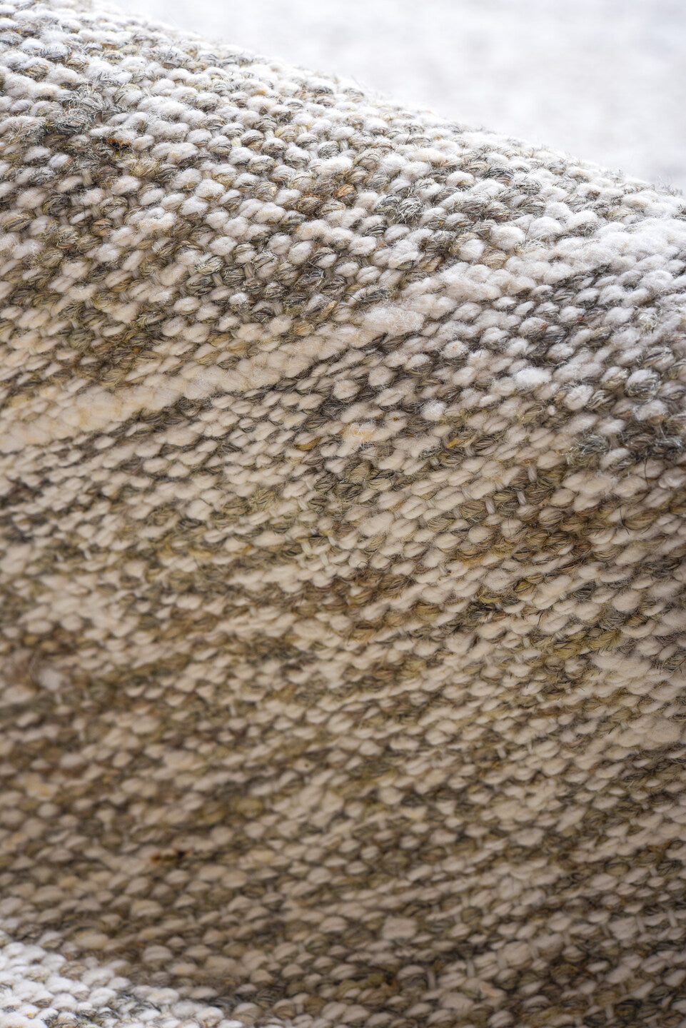 10' x 14' one-of-a-kind handmade vintage Kilim large size rug. Color palette: ivory, light gray, silver, taupe, gray, beige