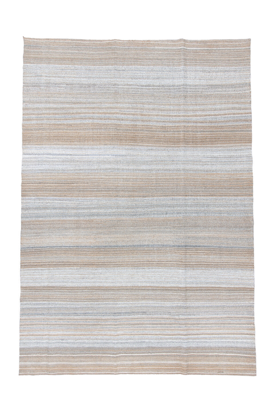 9' x 12' one-of-a-kind handmade vintage Kilim large size rug. Color palette: black, charcoal, dark gray, dim gray, gainsboro