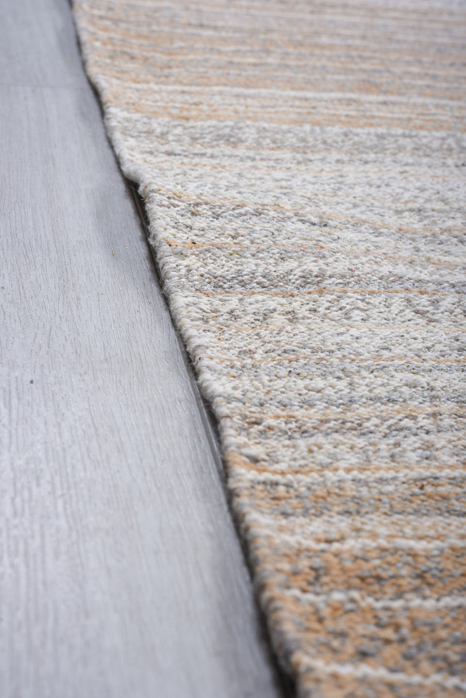 9' x 12' one-of-a-kind handmade vintage Kilim large size rug. Color palette: ivory, beige, taupe, light_gray, cream, gray
