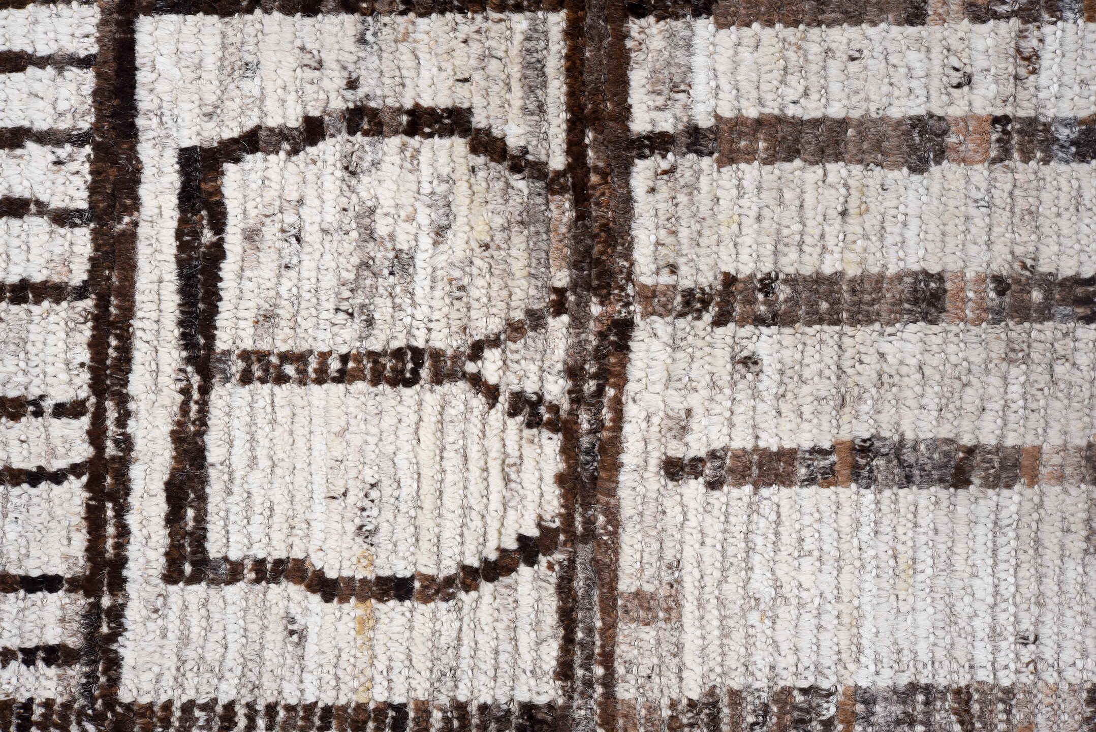 3' x 16' one-of-a-kind handmade vintage Tulu runner rug. Color palette: black, brown, charcoal, dark gray, dim gray