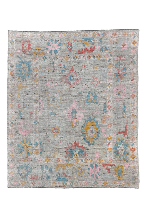 Vintage Oushak Area Rug (8' x 10')