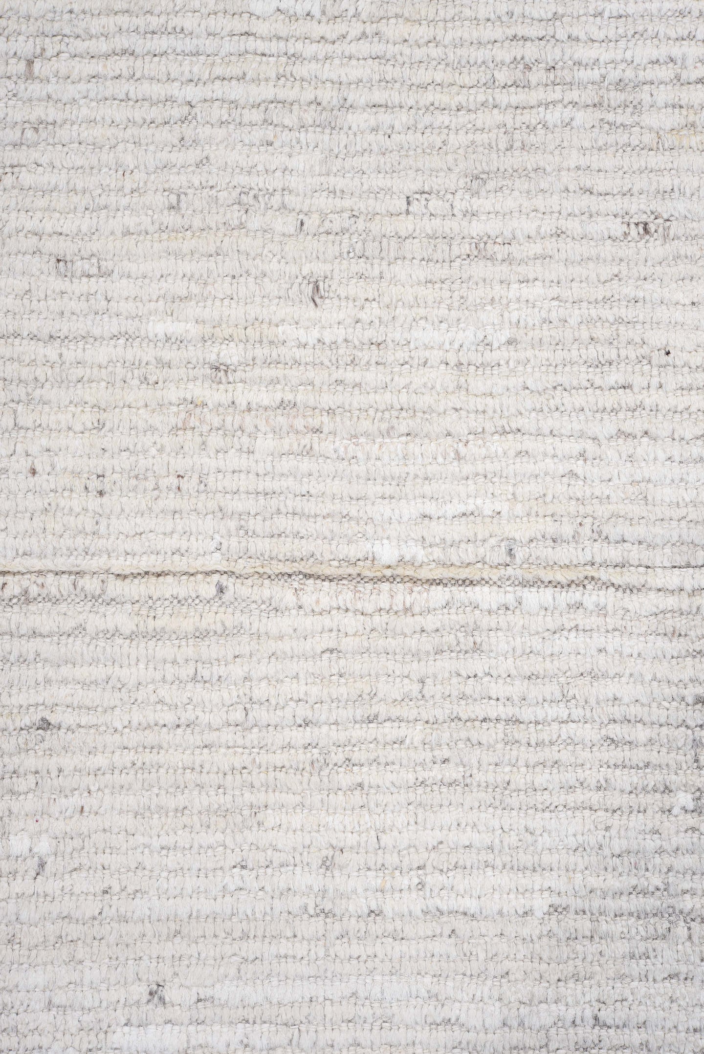 3' x 10' one-of-a-kind handmade vintage Tulu runner rug. Color palette: ivory, light gray, cream, taupe, charcoal, beige