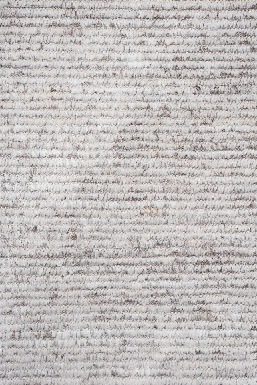 3' x 14' one-of-a-kind handmade vintage Tulu runner rug. Color palette: ivory, taupe, gray, cream, beige