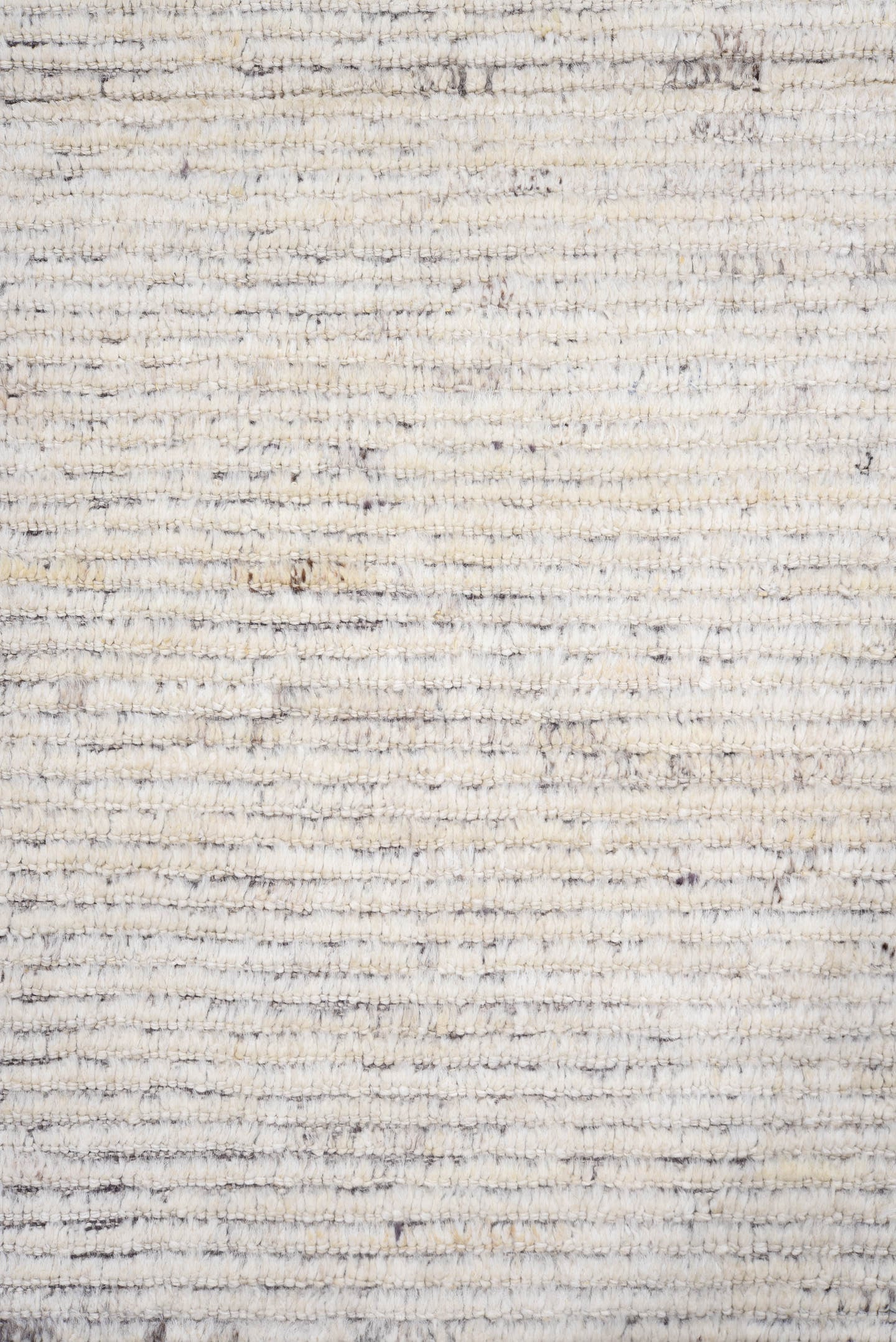 2' x 13' one-of-a-kind handmade vintage Tulu runner rug. Color palette: ivory, charcoal, gray, taupe, black, beige