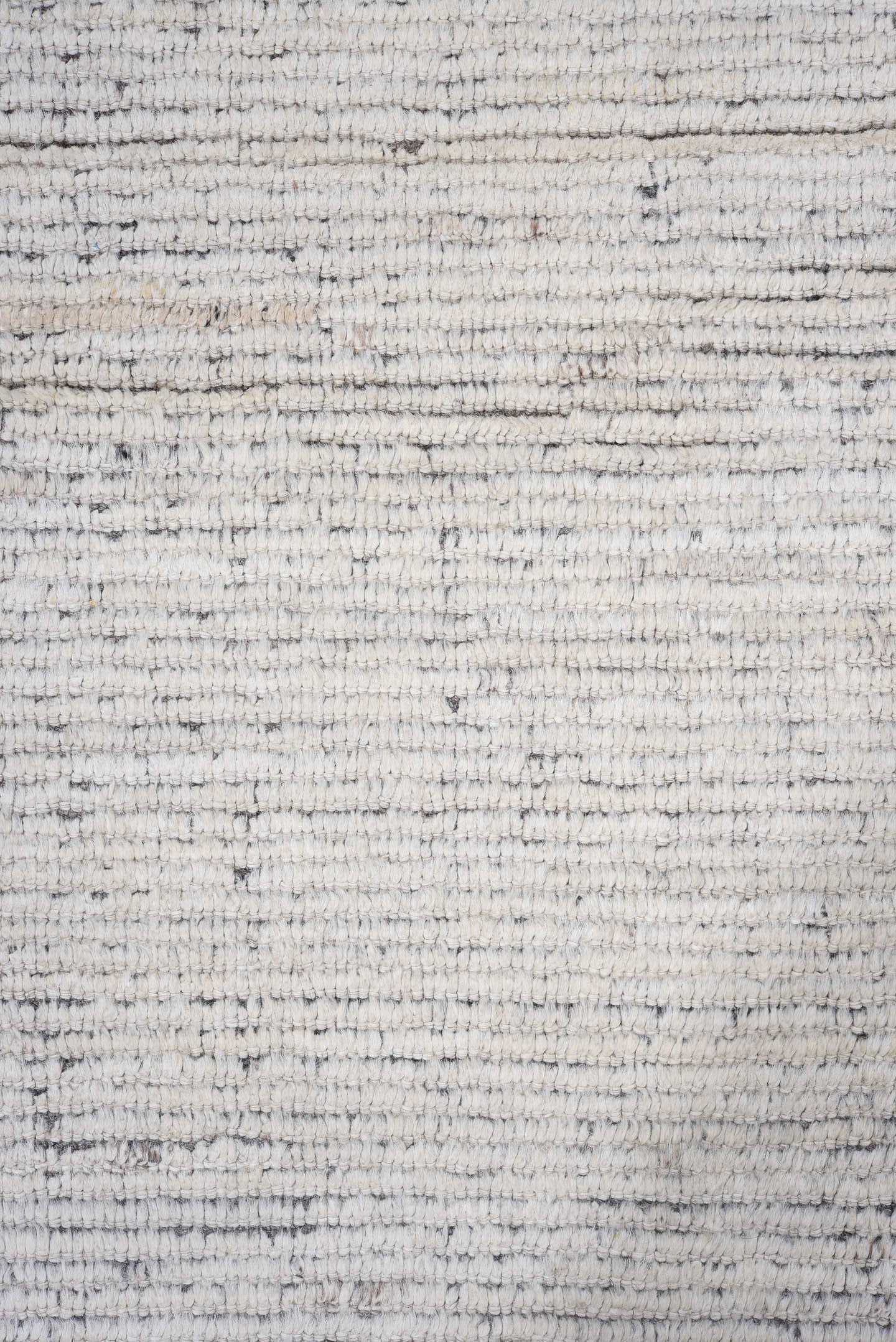 3' x 10' one-of-a-kind handmade vintage Tulu runner rug. Color palette: ivory, charcoal, gray, black