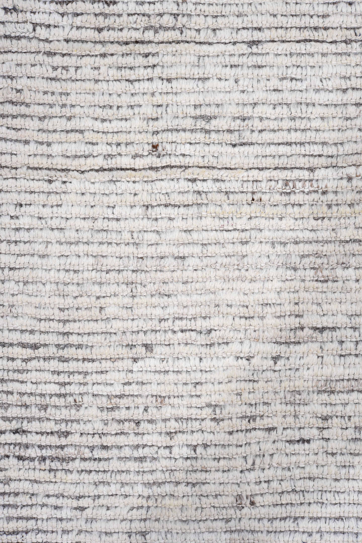 3' x 10' one-of-a-kind handmade vintage Tulu runner rug. Color palette: ivory, charcoal, gray, taupe, black, beige