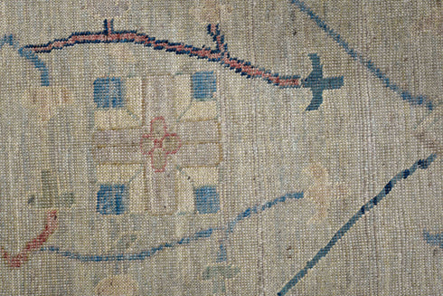 Vintage Oushak Area Rug (9' x 12')