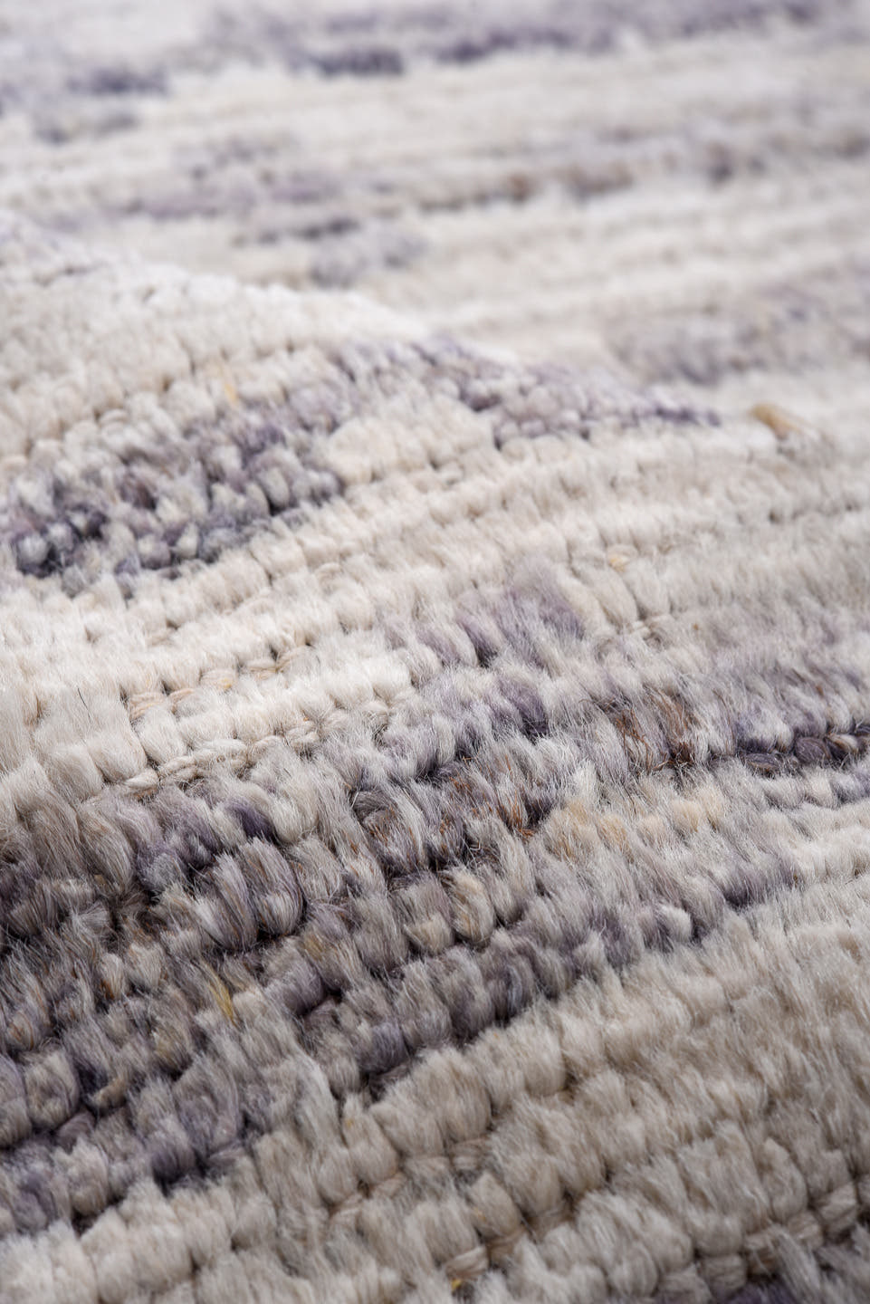 3' x 9' one-of-a-kind handmade vintage Tulu runner rug. Color palette: ivory, gray, taupe, charcoal, cream, beige, black