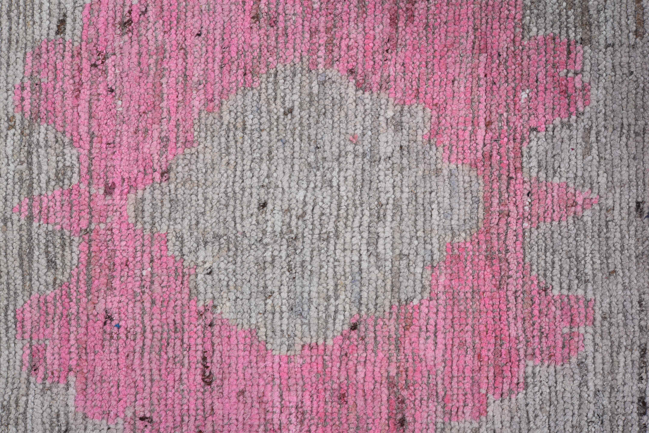 10' x 13' one-of-a-kind handmade vintage Oushak large size rug. Color palette: black, brown, dim gray, gainsboro, gray