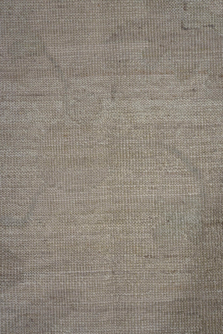10' x 13' one-of-a-kind handmade vintage Tulu large size rug. Color palette: beige, ivory, taupe, sage, pale blue, sand