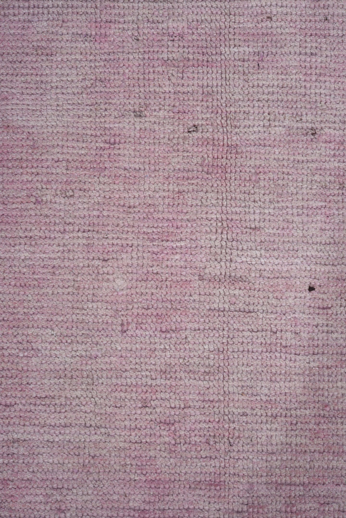 9' x 12' one-of-a-kind handmade vintage Tulu large size rug. Color palette: blush, rose, ivory, taupe, pink, red, beige