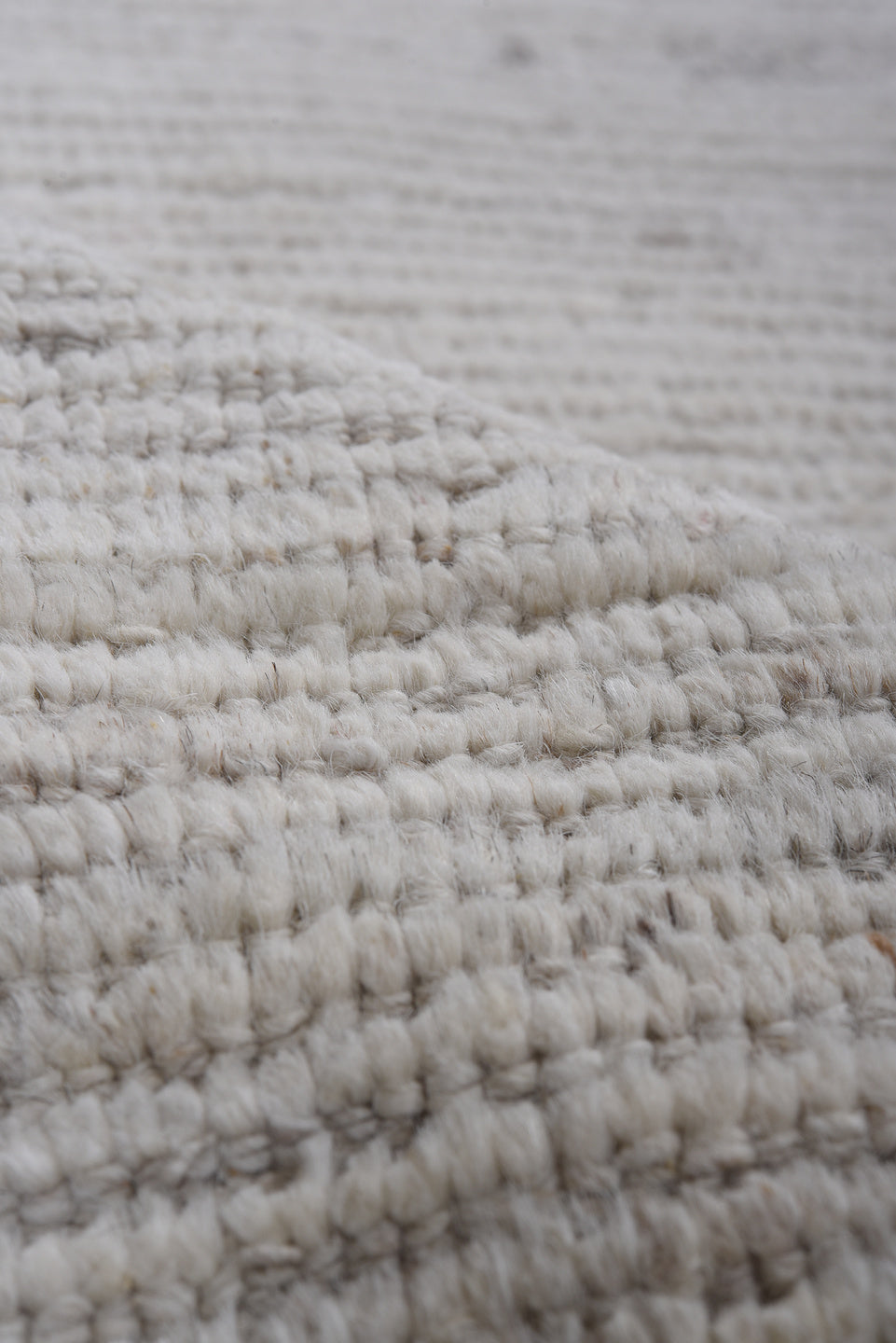 3' x 10' one-of-a-kind handmade vintage Tulu runner rug. Color palette: dark gray, dim gray, gainsboro, gray, light gray