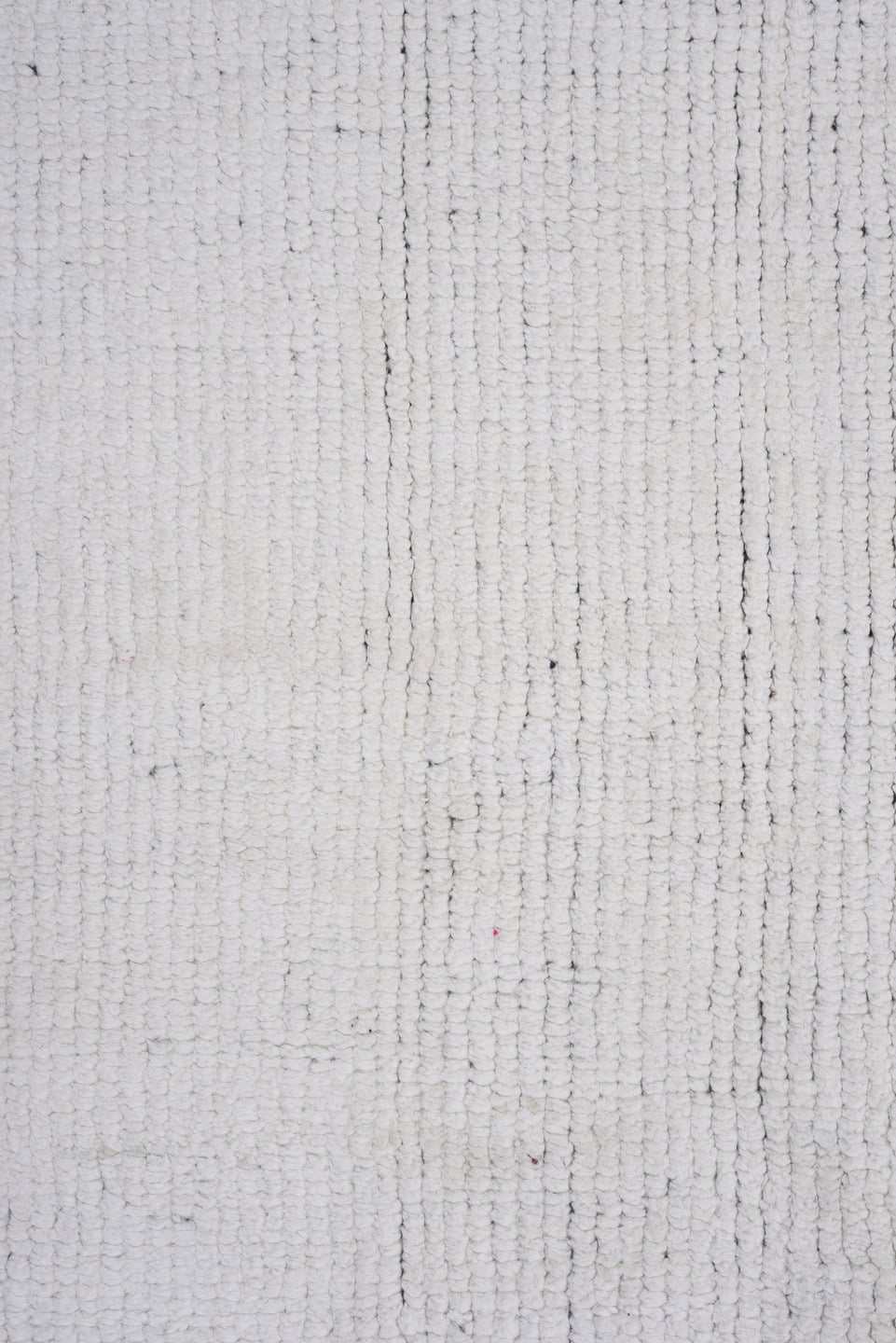 6' x 9' one-of-a-kind handmade vintage Tulu large size rug. Color palette: ivory, charcoal, gray, black