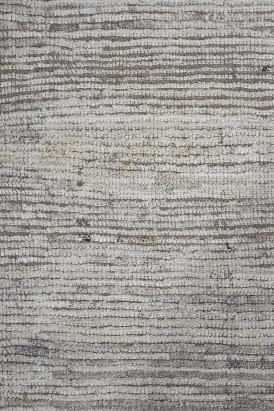 11' x 13' one-of-a-kind handmade vintage Tulu oversize rug. Color palette: ivory, taupe, cream, beige, gray