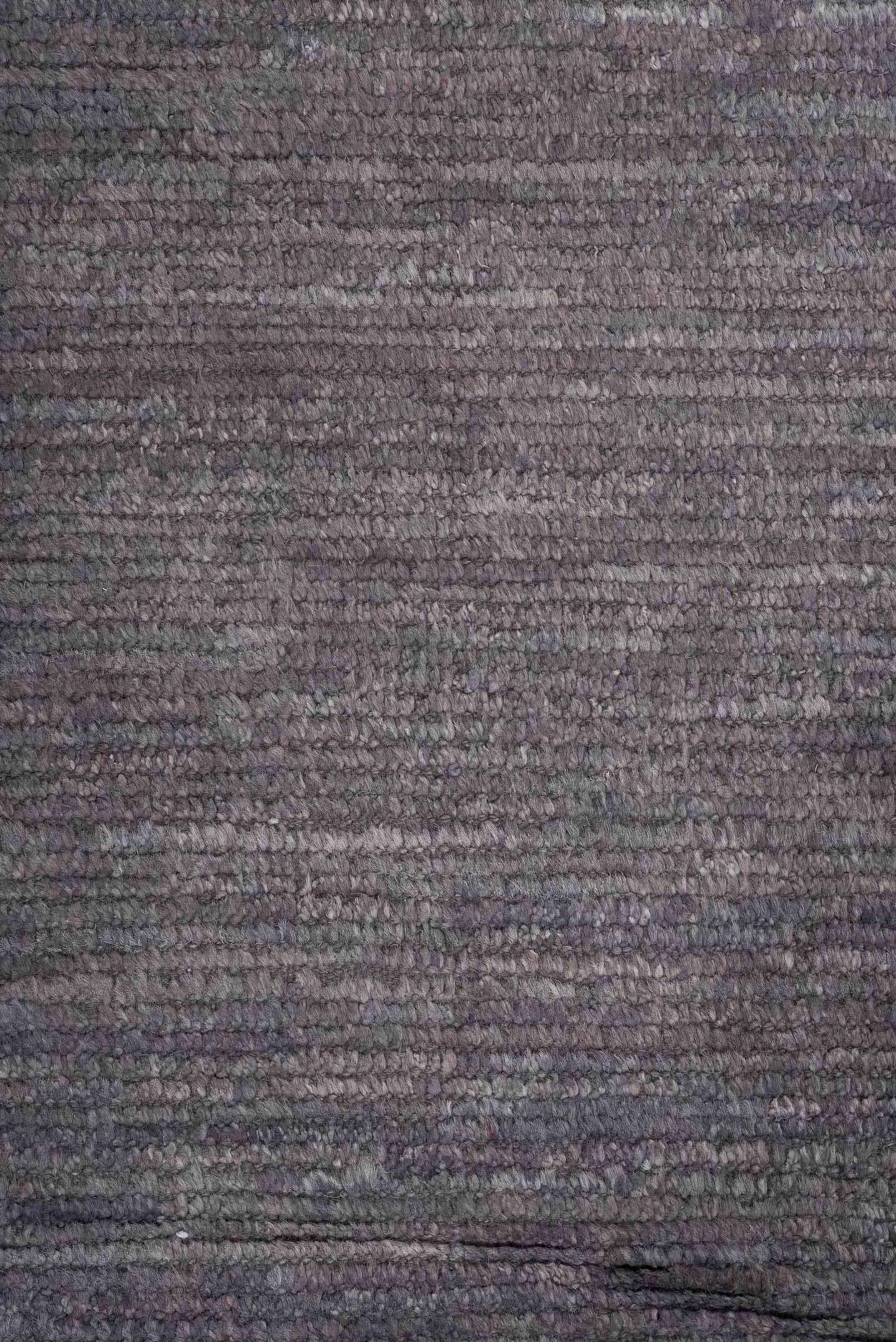 9' x 12' one-of-a-kind handmade vintage Tulu large size rug. Color palette: charcoal, slate, taupe, gray, black, beige