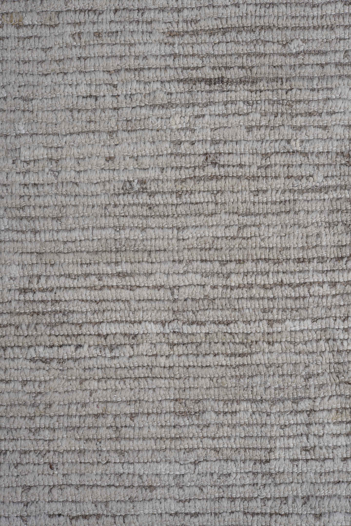 14' x 16' one-of-a-kind handmade vintage Tulu oversize rug. Color palette: ivory, taupe, cream, beige, gray