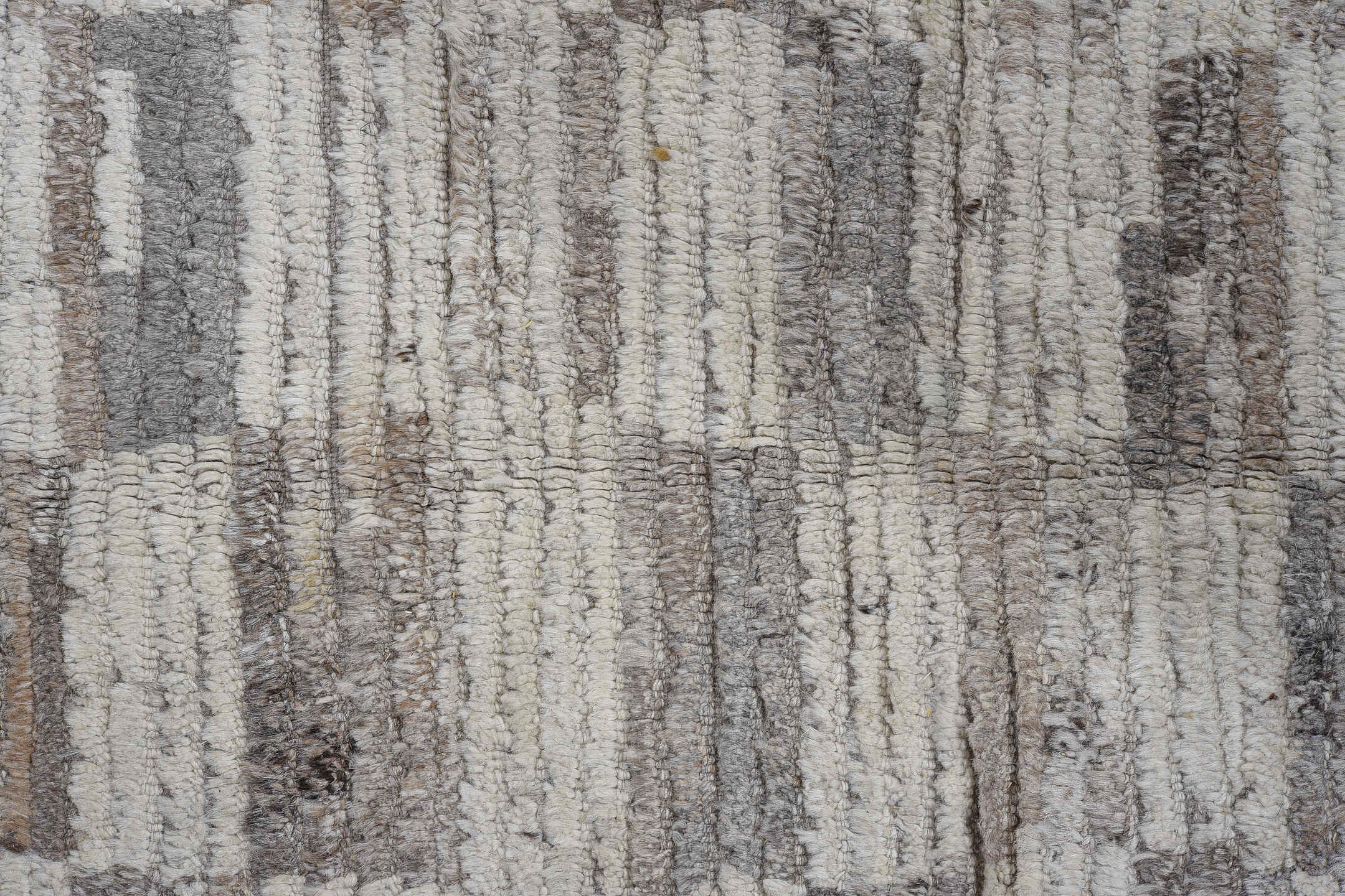 13' x 15' one-of-a-kind handmade vintage Tulu oversize rug. Color palette: dark gray, dim gray, gainsboro, gray, light gray