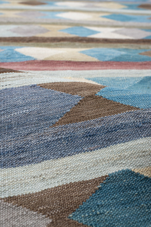 Vintage Kilim Runner Rug (2' x 9')