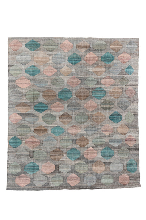 Vintage Kilim Area Rug (8' x 9')