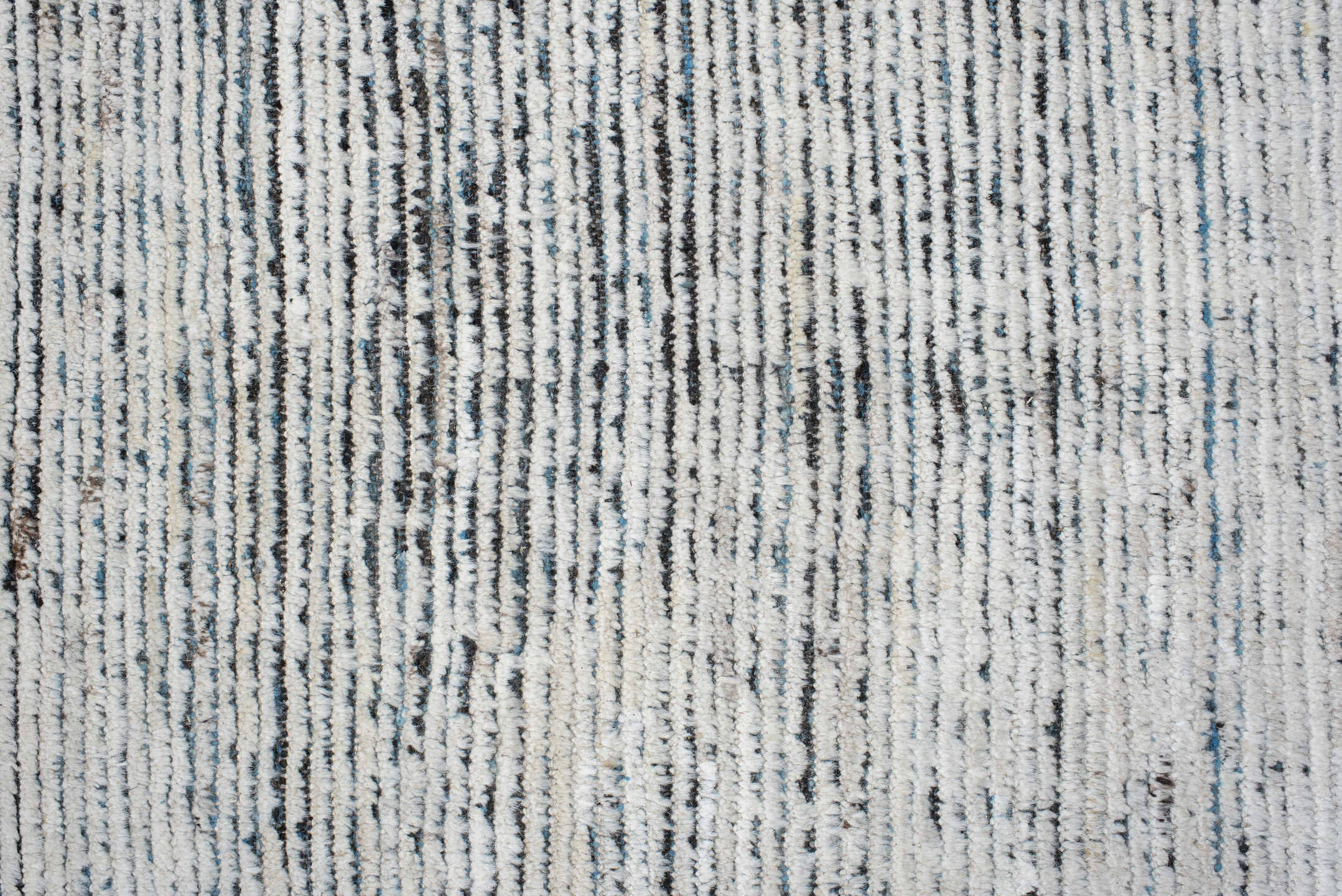 10' x 13' one-of-a-kind handmade vintage Tulu large size rug. Color palette: blue, dark gray, dim gray, gainsboro, gray