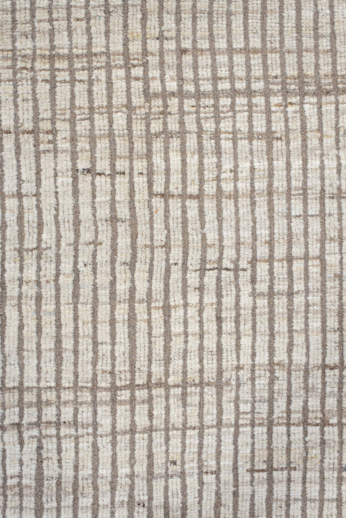 10' x 12' one-of-a-kind handmade vintage Tulu large size rug. Color palette: ivory, taupe, beige, camel, light brown, gray