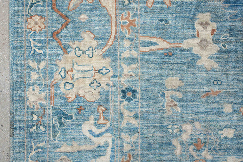 Vintage Oushak Area Rug (8' x 9')